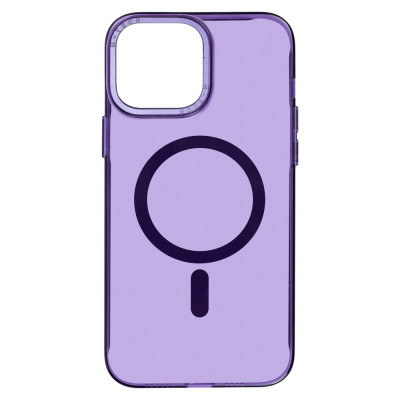 Чохол до мобільного телефона Armorstandart Y23 MagSafe Apple iPhone 15 Pro Max Transparent Purple (ARM68569)