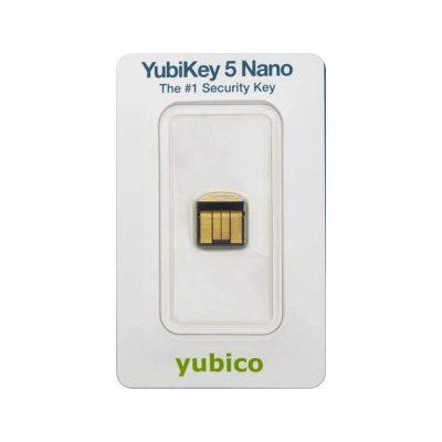 Апаратний ключ безпеки Yubico YubiKey 5 Nano (YubiKey_5_Nano)