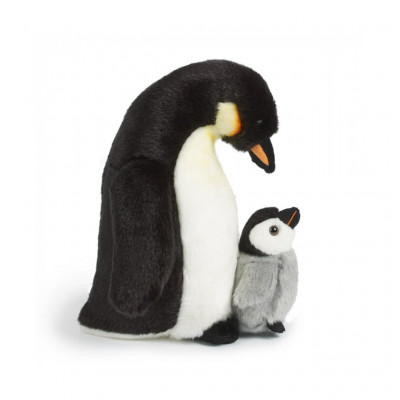 М'яка іграшка Keycraft Пінгвін з дитинчам 26 см (6337421)