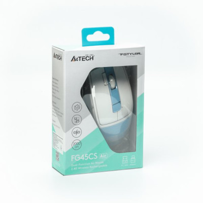 Мишка A4Tech FG45CS Air Wireless lcy Blue (4711421993210)