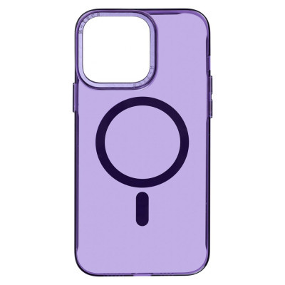 Чохол до мобільного телефона Armorstandart Y23 MagSafe Apple iPhone 15 Pro Transparent Purple (ARM68340)