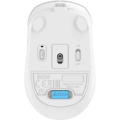 Мишка A4Tech FG10CS Air Wireless Grayish White (4711421992091)