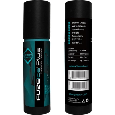 Термопаста Iceberg Thermal FUZEIce Plus 7g (BLACKICEP8G-00A)