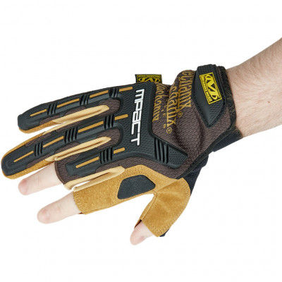 Тактичні рукавички Mechanix M-Pact Framer Leather XL Brown (LFR-75-011)