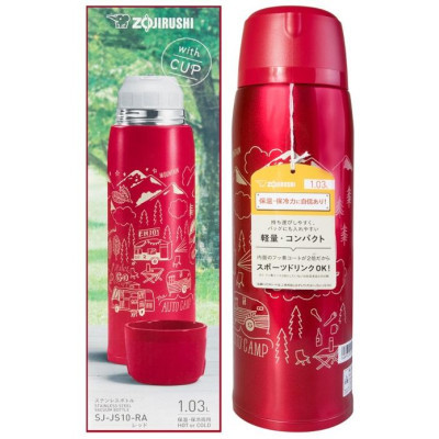 Термос Zojirushi SJ-JS08RA 0.8L red (1678.04.34)