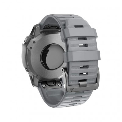Ремінець до смарт-годинника Armorstandart Silicone 22mm для Garmin Fenix 5/6 Grey (ARM60797)