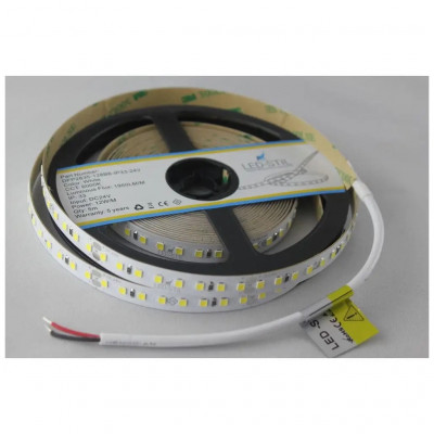 Світлодіодна стрічка LED-STIL 6000K 12 Вт/м 2835 128 діодів IP33 24 Вольта 1950 lm холодне світло (DFP2835-128B6-IP33-24V)