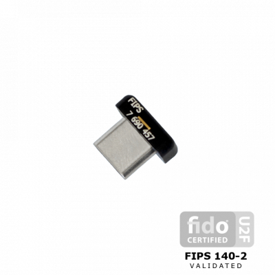 Апаратний ключ безпеки Yubico YubiKey 5 C Nano FIPS (YubiKey_5_C_Nano_FIPS)