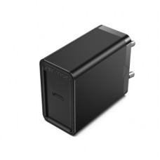 Зарядний пристрій Vention 1xUSB 20W (USB-С) PD black (FADB0-EU)