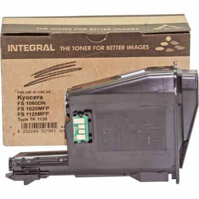 Тонер-картридж Integral Kyocera TK-1110 +Chip, 2.5К (12100119С)