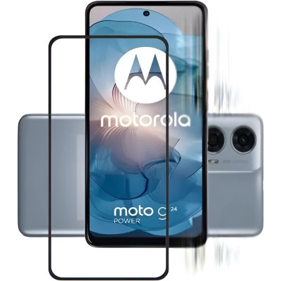 Скло захисне BeCover Motorola Moto G24/G24 Power Black (710716)