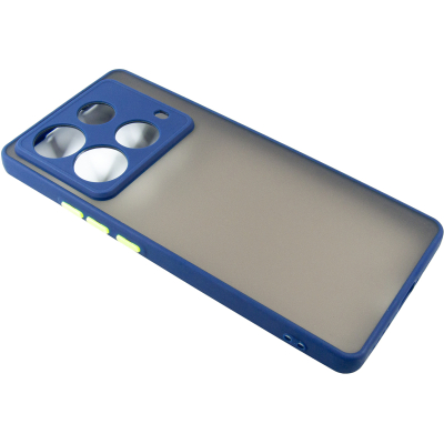 Чохол до мобільного телефона Dengos Matte Infinix Note 40 (Blue) (DG-TPU-MATT-154)