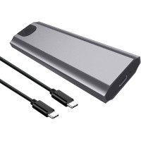 Кишеня зовнішня Dynamode M.2 SSD NVMe/SATA combo ч-з USB3.2 GEN2 Type-C (DM-CAD-SSD09)