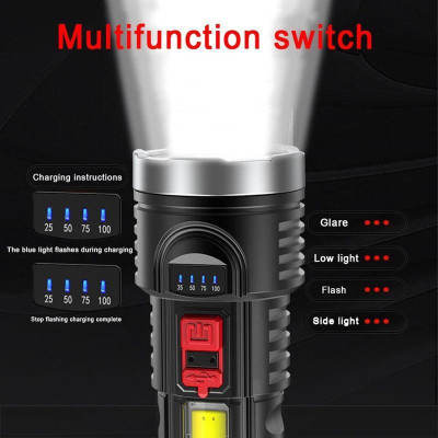 Ліхтар Optima BK-822 USB зарядка (XK-BK-822)