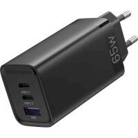 Зарядний пристрій Vention 3xUSB 65W (2xUSB-C+USB-A) PD3.0+QC4.0 black (FEDB0-EU)