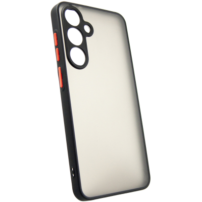 Чохол до мобільного телефона Dengos Matte Samsung Galaxy S24 FE (Black) (DG-TPU-MATT-152)