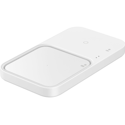 Зарядний пристрій Samsung Duo 15W wirh Power Adapter White (EP-P5400TWEGEU)