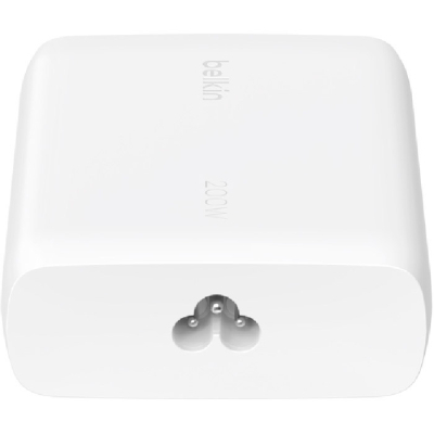 Зарядний пристрій Belkin 4хUSB-С GAN PD PPS 200W white (WCH015VFWH)