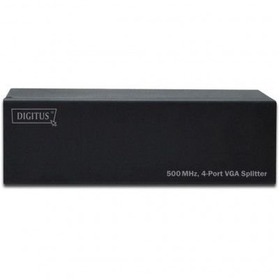 Спліттер Digitus VGA Splitter 500MHz (HDSUB 15/M * 4, HDSUB 15/F * 1) (DS-42110)
