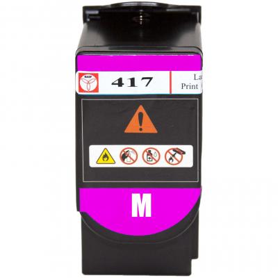 Тонер-картридж BASF Lexmark CS417dn 71B0H30 Magenta (BASF-KT-71B0H30)