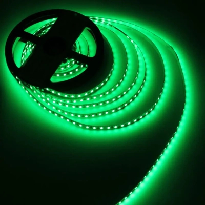 Світлодіодна стрічка LED-STIL 9,6 Вт/м 2835 120 діодів IP33 12 Вольт 420 lm Зелений (DFN2835-120A-IP33-G)