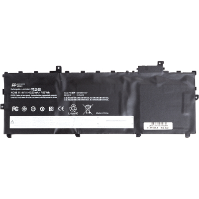 Акумулятор до ноутбука LENOVO ThinkPad X1 Carbon 5th Gen (2017) (01AV494) 11.4V 4920mA PowerPlant (NB481644)