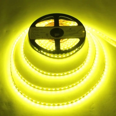 Світлодіодна стрічка LED-STIL 9,6 Вт/м 2835 120 діодів IP33 12 Вольт 70 lm ЛИМОННИЙ (DFN2835-120A-IP33-L)