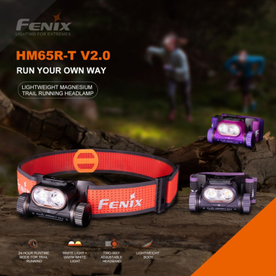 Ліхтар Fenix HM65R-T V2.0 бузковий (HM65RTV20NEB)