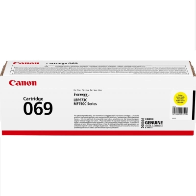 Картридж Canon 069 Yellow 1.9K (5091C002)