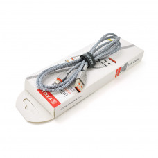 Дата кабель USB 2.0 AM to Lightning 1.2m KSC-188 DIANYA Gray 3.2А iKAKU (KSC-188-L)