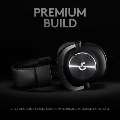 Навушники Logitech G PRO X Gaming Headset BLACK USB (981-000818)