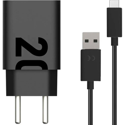 Зарядний пристрій Motorola 20W USB-A + cable 1m USB-C (SJMC202-C) (1060547)