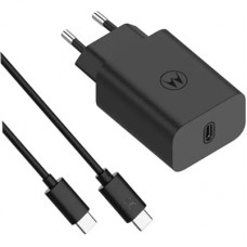 Зарядний пристрій Motorola 30W USB-C + cable 1m C-C (SJMC302) (1060546)