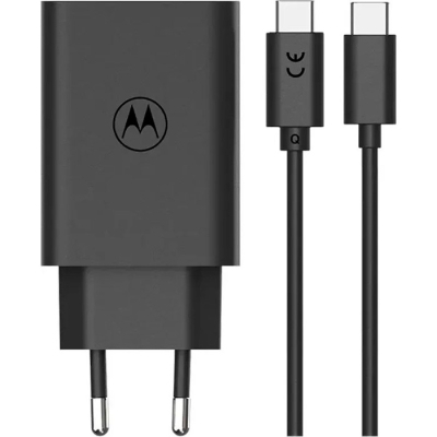 Зарядний пристрій Motorola 30W USB-C + cable 1m C-C (SJMC302) (1060546)