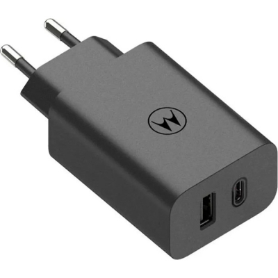 Зарядний пристрій Motorola 50W U+C + cable USB-C (SJMC502) (1060545)