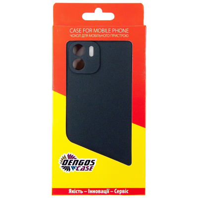 Чохол до мобільного телефона Dengos Carbon Xiaomi Redmi A2 (black) (DG-TPU-CRBN-176)