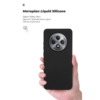 Чохол до мобільного телефона Armorstandart ICON OPPO Reno12 F 4G / Reno12 FS 5G Black (ARM79908)