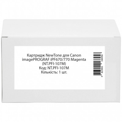 Картридж NewTone Canon imagePROGRAF iPF670/770 Magenta (NT.PFI-107M)