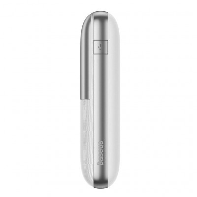 Батарея універсальна Baseus Pro 20000mAh, 22.5W, White, with USB-A - USB-C 3A 0.3m cable (PPBD040302)