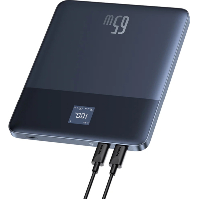 Батарея універсальна Baseus Blade2 Ultra 12000mAh 65W, Blue (P10063800322-00 / PPBLD2-65)