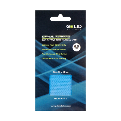 Термопрокладка Gelid Solutions GP-Ultimate Thermal Pad 90x50x0.5 mm, 2 штуки (TP-VP04-A)