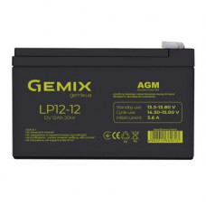 Батарея до ДБЖ Gemix LP 12В 12Ач (LP1212)