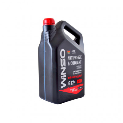 Антифриз Winso WINSO RED G12+ red 5kg (880910)