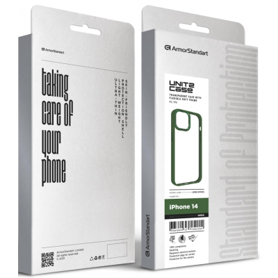 Чохол до мобільного телефона Armorstandart UNIT2 Apple iPhone 14 Green (ARM69940)