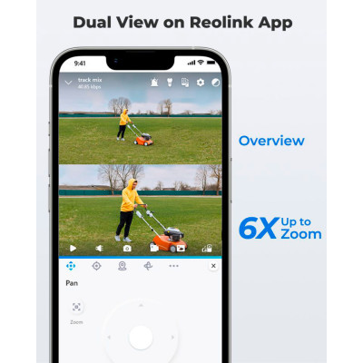 Камера відеоспостереження Reolink TrackMix Wi-Fi