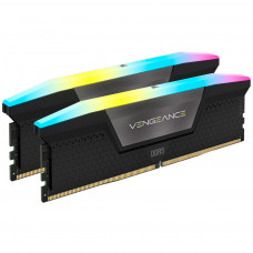 Модуль пам'яті для комп'ютера DDR5 32GB (2x16GB) 5600 MHz Vengeance RGB Corsair (CMH32GX5M2B5600C36K)