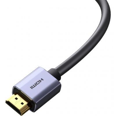Кабель мультимедійний HDMI to HDMI 1.0m V2.0 Baseus (WKGQ020001)