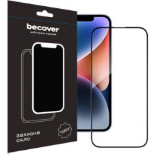 Скло захисне BeCover Apple iPhone 15 Pro Max Black (710594)