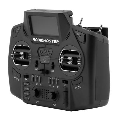 Пульт управління для дрона RadioMaster GX12 radio ExpressLRS Edge XT M2 (HP0157.0094-BLK)