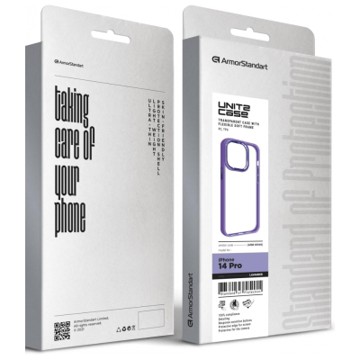 Чохол до мобільного телефона Armorstandart UNIT2 Apple iPhone 14 Pro Lavander (ARM69949)